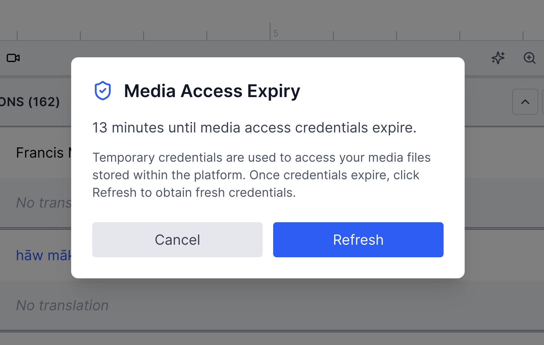 Support for various media formats